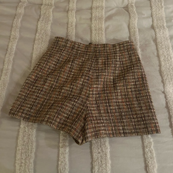 SANDRO Hubert Zip Front Tweed Shorts - size 40 worn once great condition - Picture 7 of 13